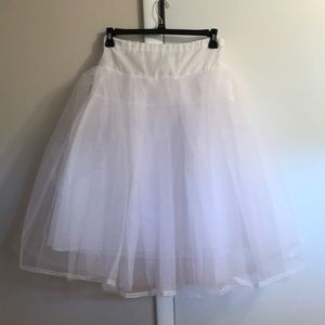 NEW BRIDAL 3 layered tulle petticoat